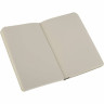 Блокнот MOLESKINE Classic Soft Pocket, нелинованный, чёрный QP613