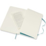 Блокнот MOLESKINE CLASSIC SOFT XLARGE, линейка, голубой QP621B35