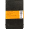 Блокнот MOLESKINE Reporter Pocket, линейка, чёрный QP511