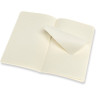 Блокнот MOLESKINE VOLANT POCKET, нелинованный, оранжевый/голубой QP713F16B24