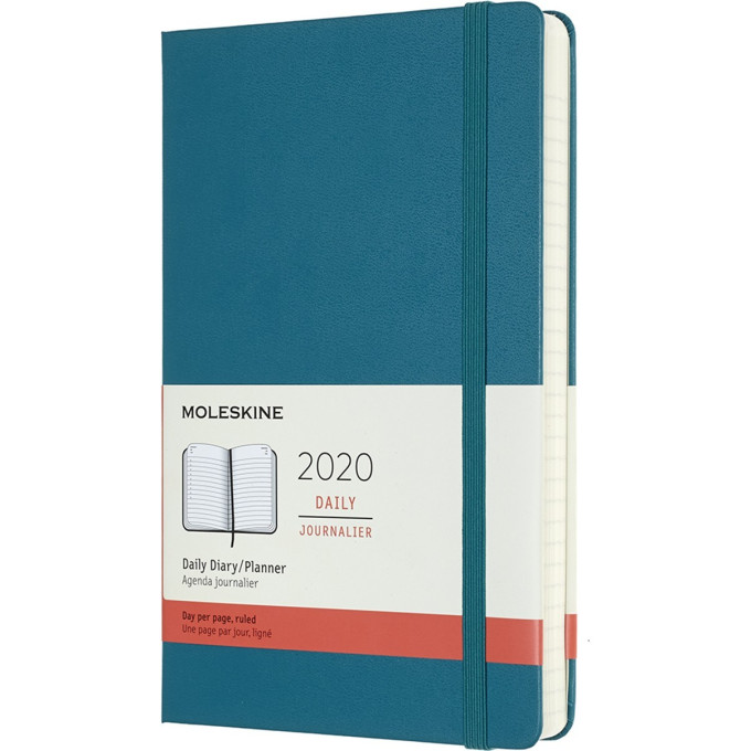 Ежедневник MOLESKINE Classic Large, темно-бирюзовый DHK3412DC3