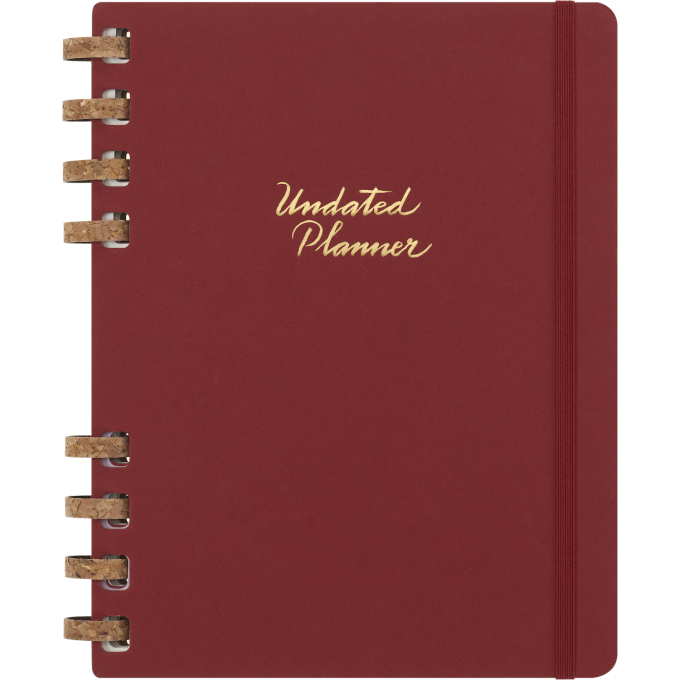 Еженедельник MOLESKINE SPIRAL XL красный DHUNDSPF3212MWH4